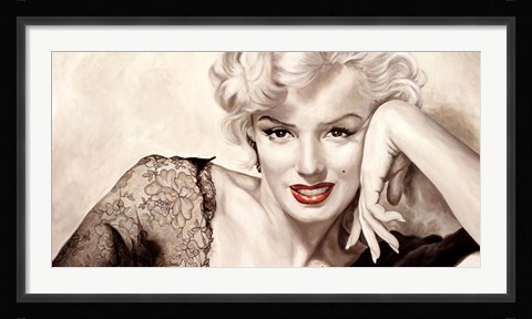 Framed Marilyn Monroe - In Your Eyes Print