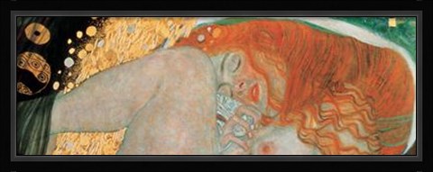 Framed Danae, c.1907 (detail) Print