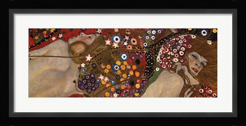 Framed Water Serpents II, c.1907 (detail) Print