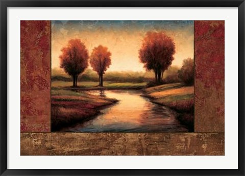 Framed Daybreak I Print