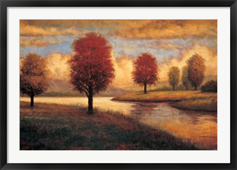 Framed Serene I Print