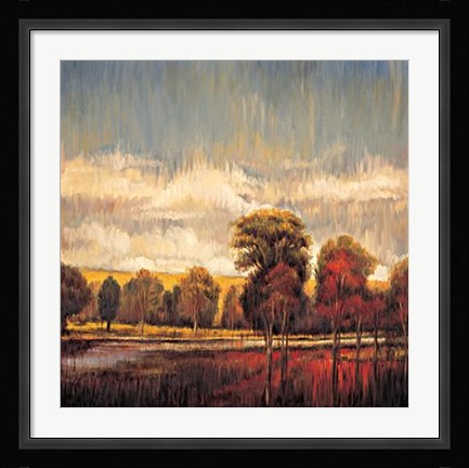 Framed Quiet River I Print