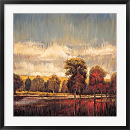 Framed Quiet River I Print