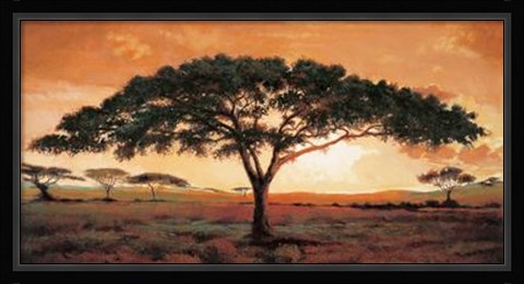 Framed Memories Of Masai Mara Print