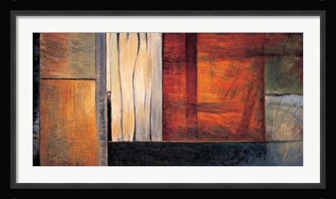 Framed Global Perspective I Print