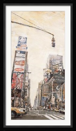 Framed Times Square II Print