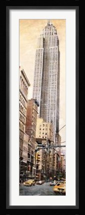 Framed Empire State Building Print