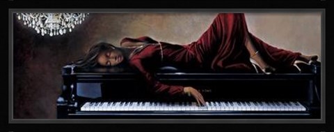 Framed Into The Rhythm Print