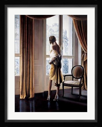 Framed Parisienne Print
