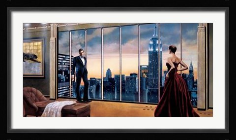 Framed Evening Romance Print