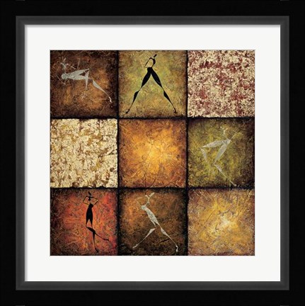 Framed L'anima Di Fronte I Print