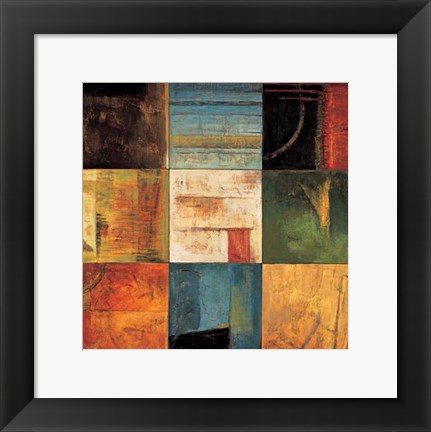 Framed Diversified II Print