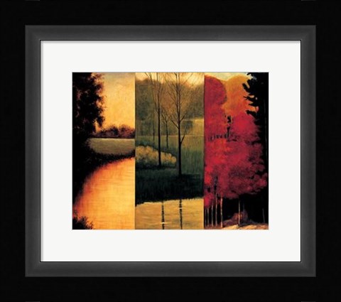 Framed Point of View I Print