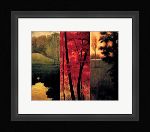 Framed Point of View II Print