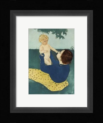 Framed Under The Horse Chestnut Tree Print