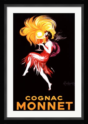Framed Cognac Monnet Print