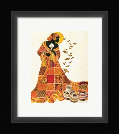 Framed Soul's Flight Print