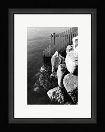 Framed Fenced In Print