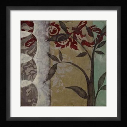 Framed Woodland Fantasy I Print