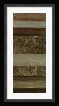 Framed Abstract Slate II Print