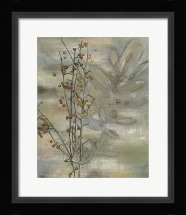 Framed Winter Harvest I Print