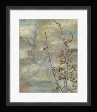 Framed Winter Harvest II Print