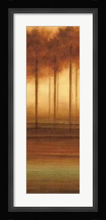 Framed Treeline Horizon II Print