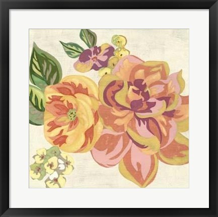 Framed Modern Chintz III Print