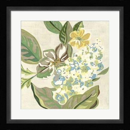 Framed Modern Chintz IV Print