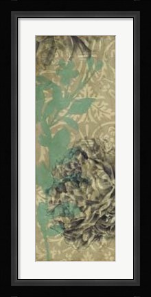 Framed Tandem Blooms III Print