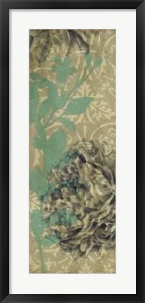 Framed Tandem Blooms III Print