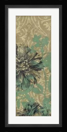 Framed Tandem Blooms IV Print