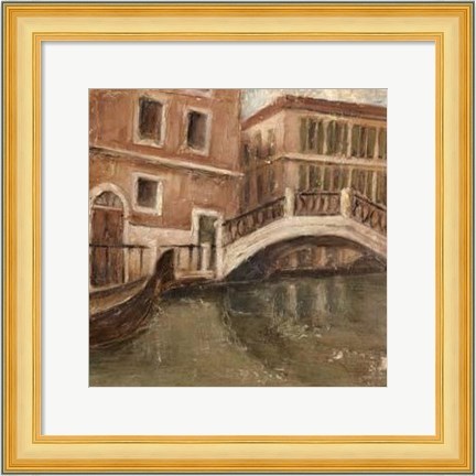 Framed Canal View II Print