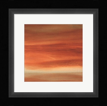 Framed Coastal Vista II Print