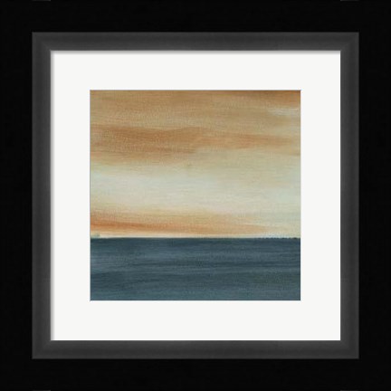Framed Coastal Vista IV Print