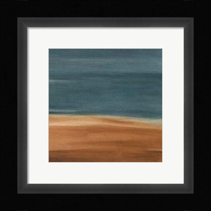 Framed Coastal Vista IX Print