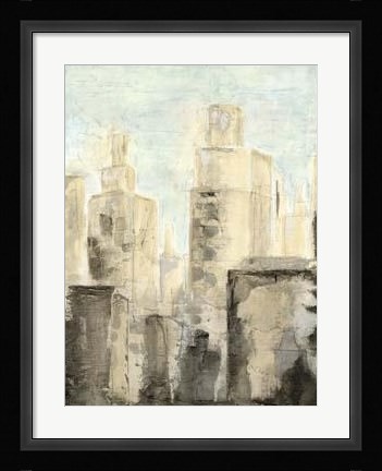 Framed Metropolis I Print