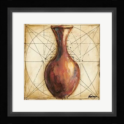 Framed Modern Artifacts I Print