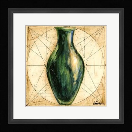 Framed Modern Artifacts II Print