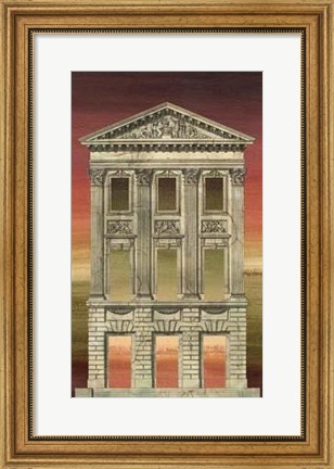 Framed Architectural Illusion III Print