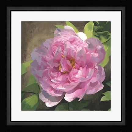 Framed Peony In Pink I Print