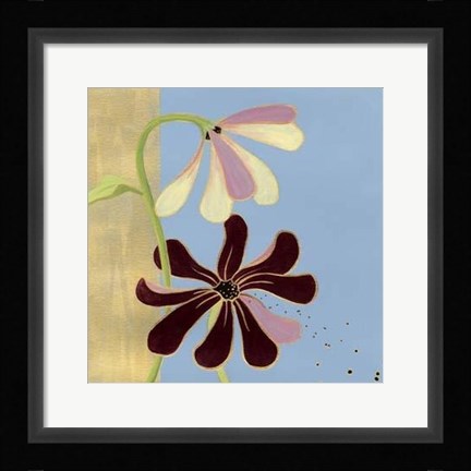 Framed Garden Glimmer II Print