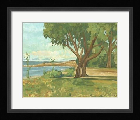 Framed Western Vista III Print