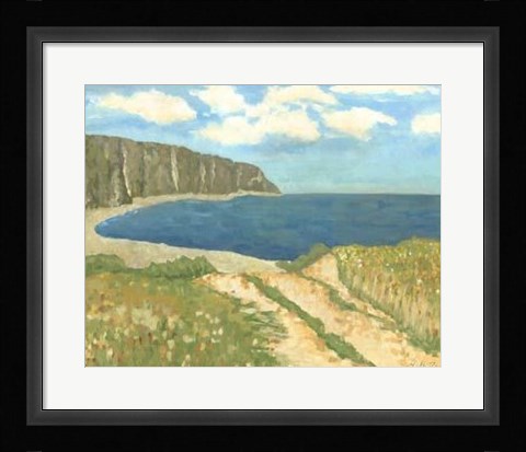 Framed Western Vista VII Print