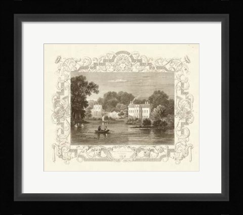Framed Views Of England III Print