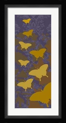 Framed Migratory Patterns I Print