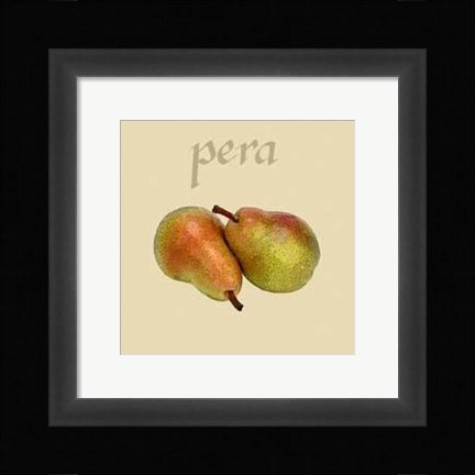 Framed Italian Fruit II Print