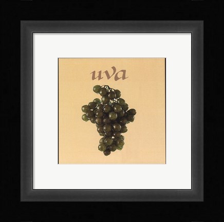 Framed Italian Fruit IV Print