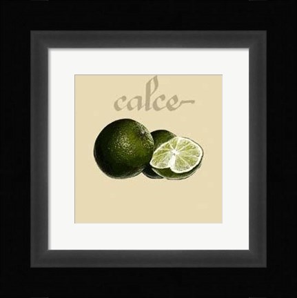 Framed Italian Fruit V Print