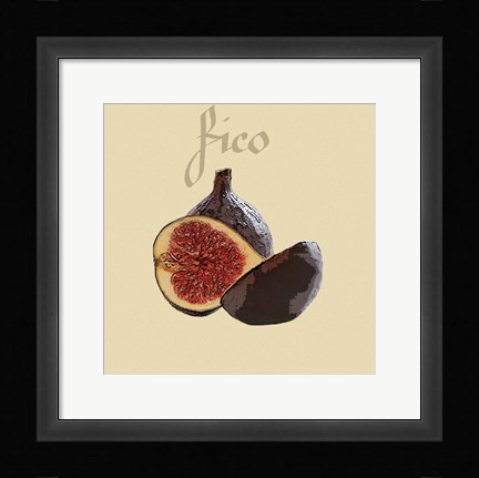 Framed Italian Fruit VI Print